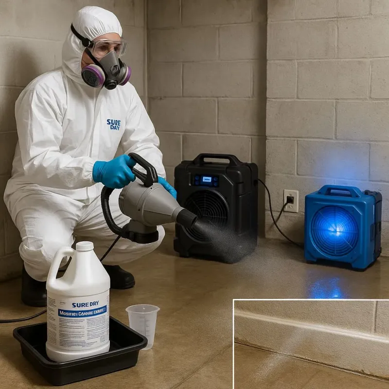 Sanitization and Odor Removal process in Waurika, OK