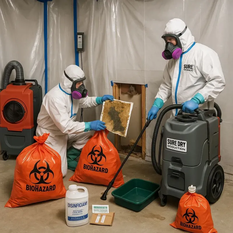 Contaminated Water Handling Protocols process in Waurika, OK